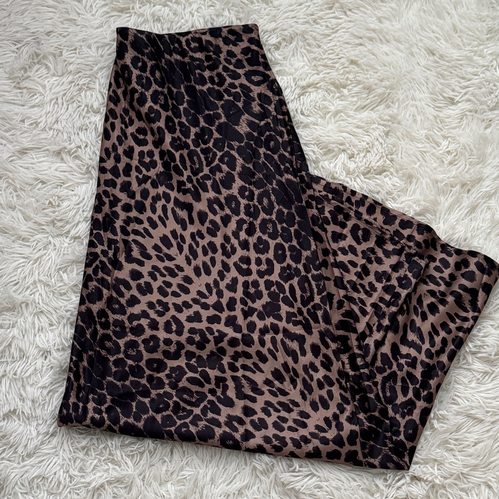 Leopard Print Skirt